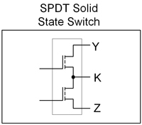 SPSDT Solid State Switch Diagram