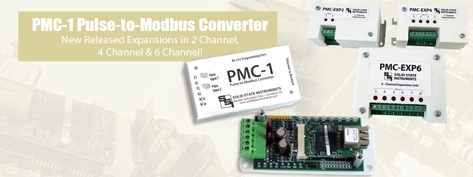 PMC-1 Pulse-to-Modbus